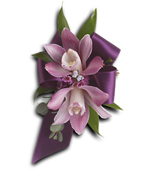 Exquisite Orchid Wristlet from Backstage Florist in Richardson, Texas